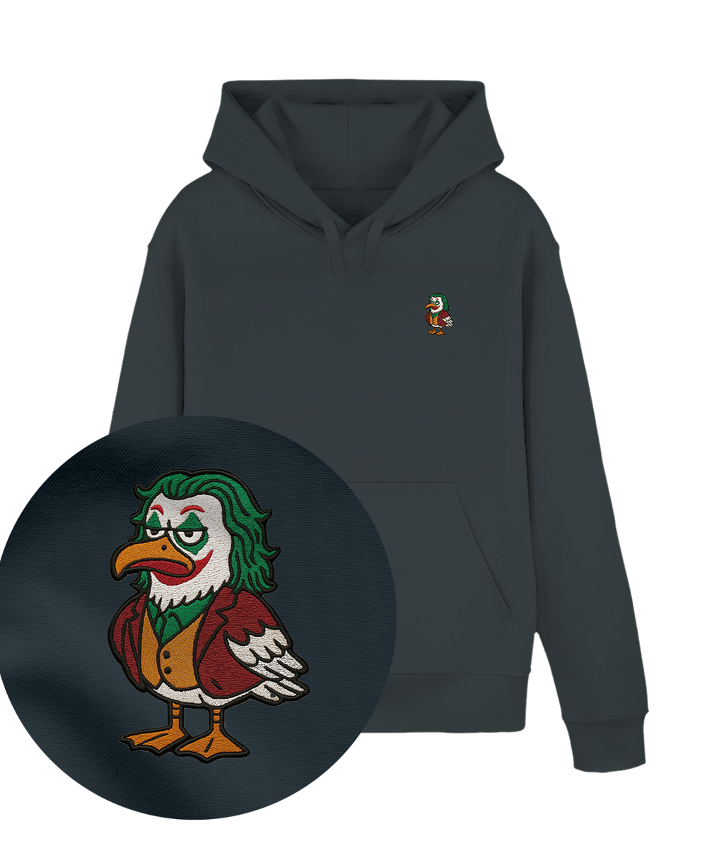 Joker Möwe - Unisex Premium Hoodie | Bio-Baumwolle | Edler Stick
