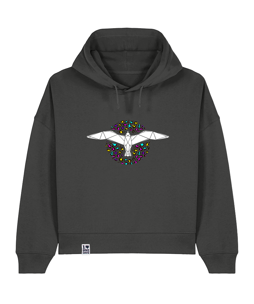 Leo-Möwe - Damen Premium Hoodie | 100% Baumwolle