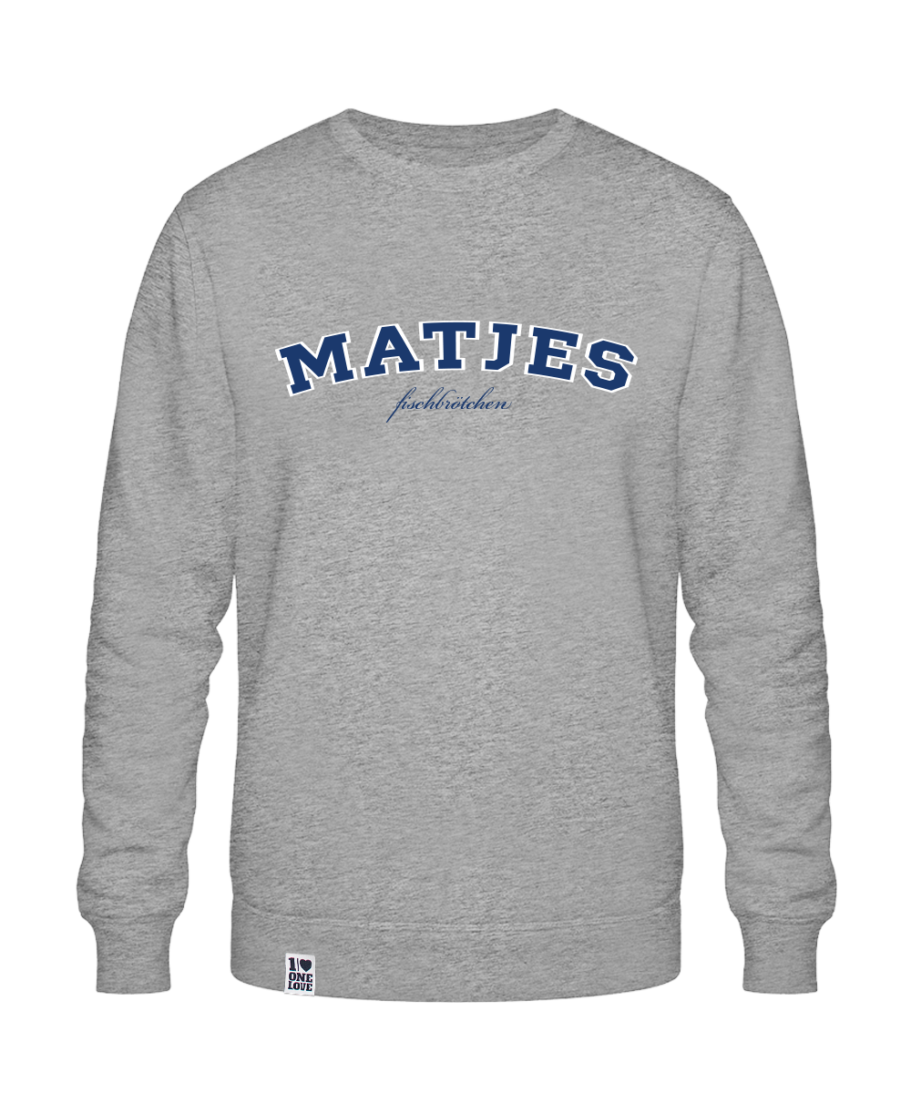 Matjes Fischbrötchen - Unisex Sweater | Bio-Baumwolle