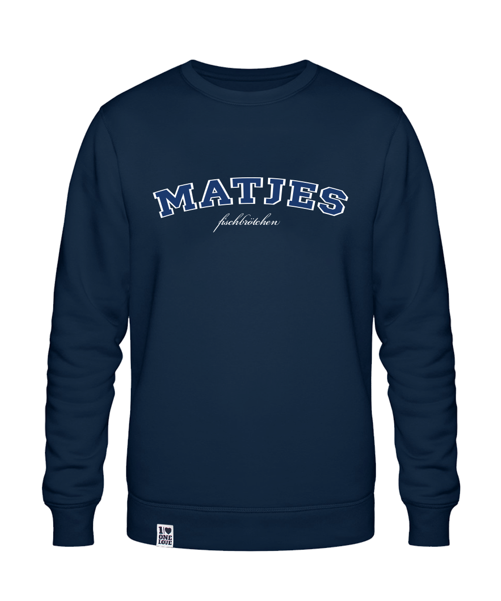 Matjes Fischbrötchen - Unisex Sweater | Bio-Baumwolle