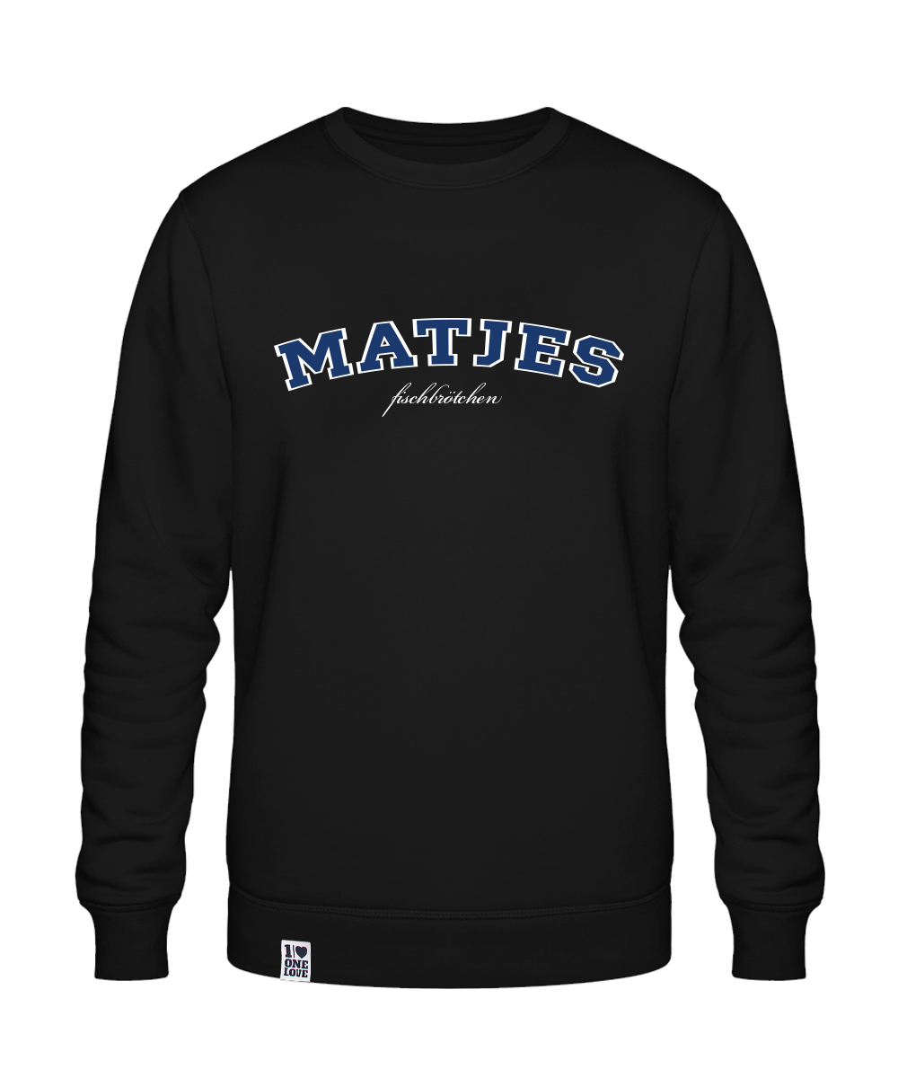 Matjes Fischbrötchen - Unisex Sweater | Bio-Baumwolle