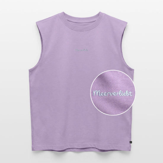 Meerverliebt - Frauen Organic Sleeveless T-Shirt