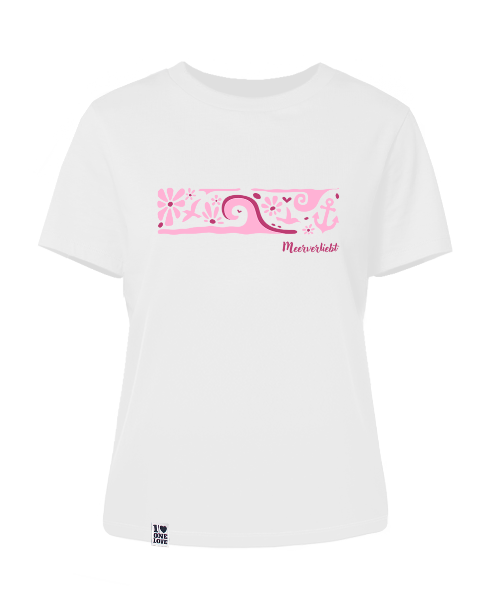 Meerverliebt - Damen Premium Shirt | 100% Bio-Baumwolle