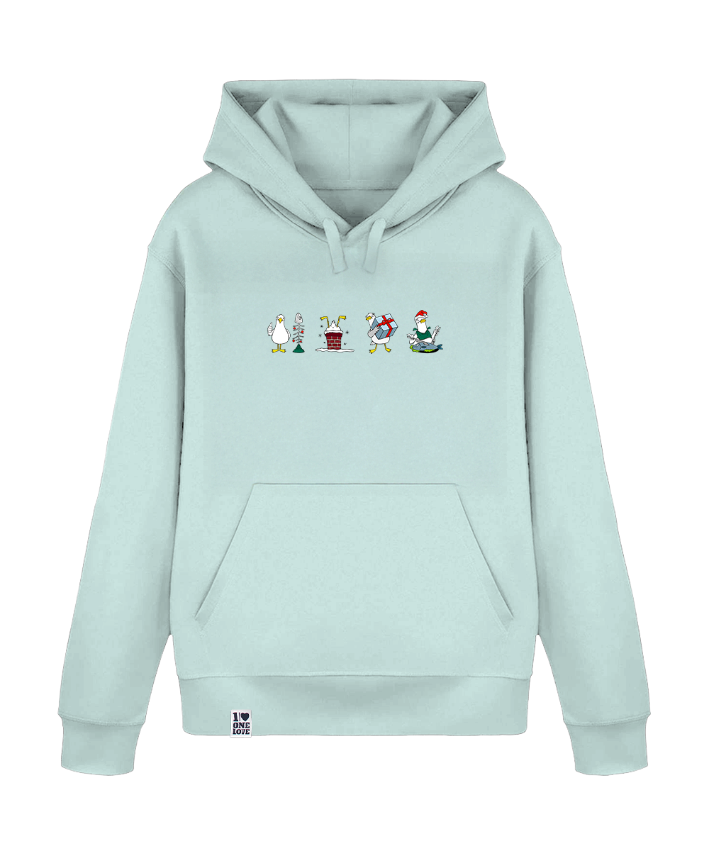 XMas-Möwen - Unisex Premium Hoodie | Bio-Baumwolle | XMAS EDITION