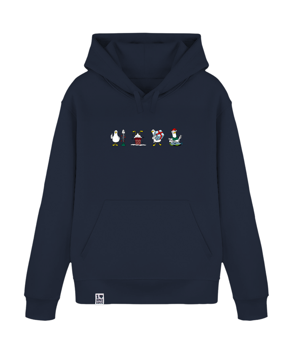 XMas-Möwen - Unisex Premium Hoodie | Bio-Baumwolle | XMAS EDITION