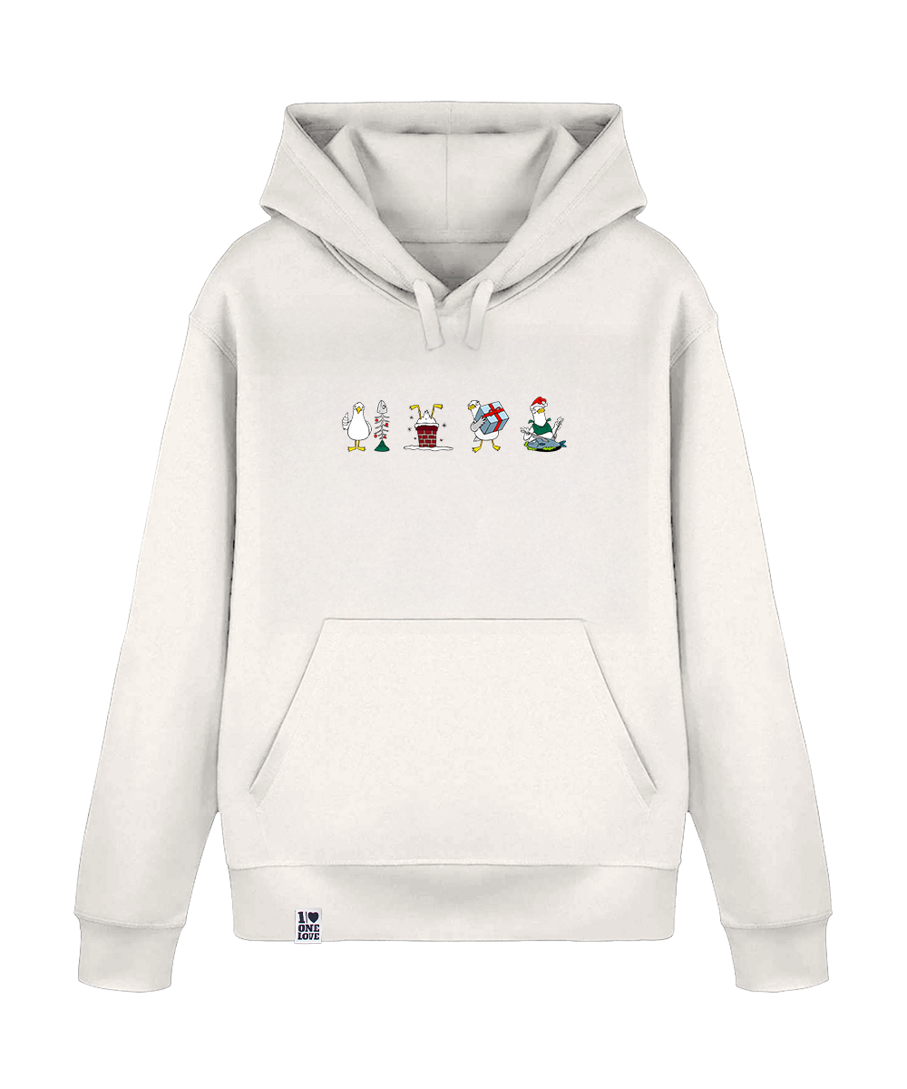 XMas-Möwen - Unisex Premium Hoodie | Bio-Baumwolle | XMAS EDITION