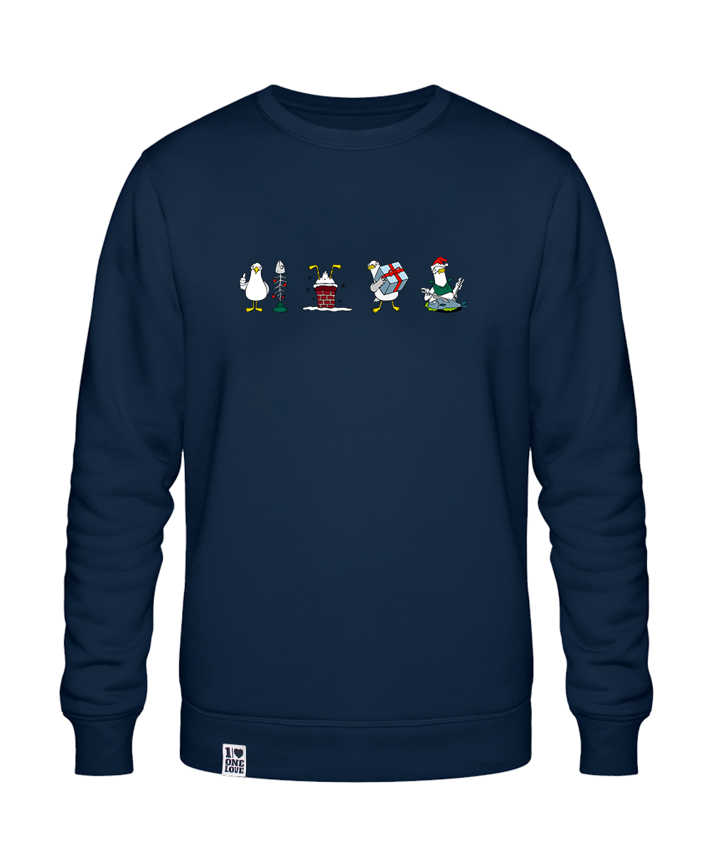 Xmas-Möwen - Unisex Sweater | Bio-Baumwolle | XMAS EDITION