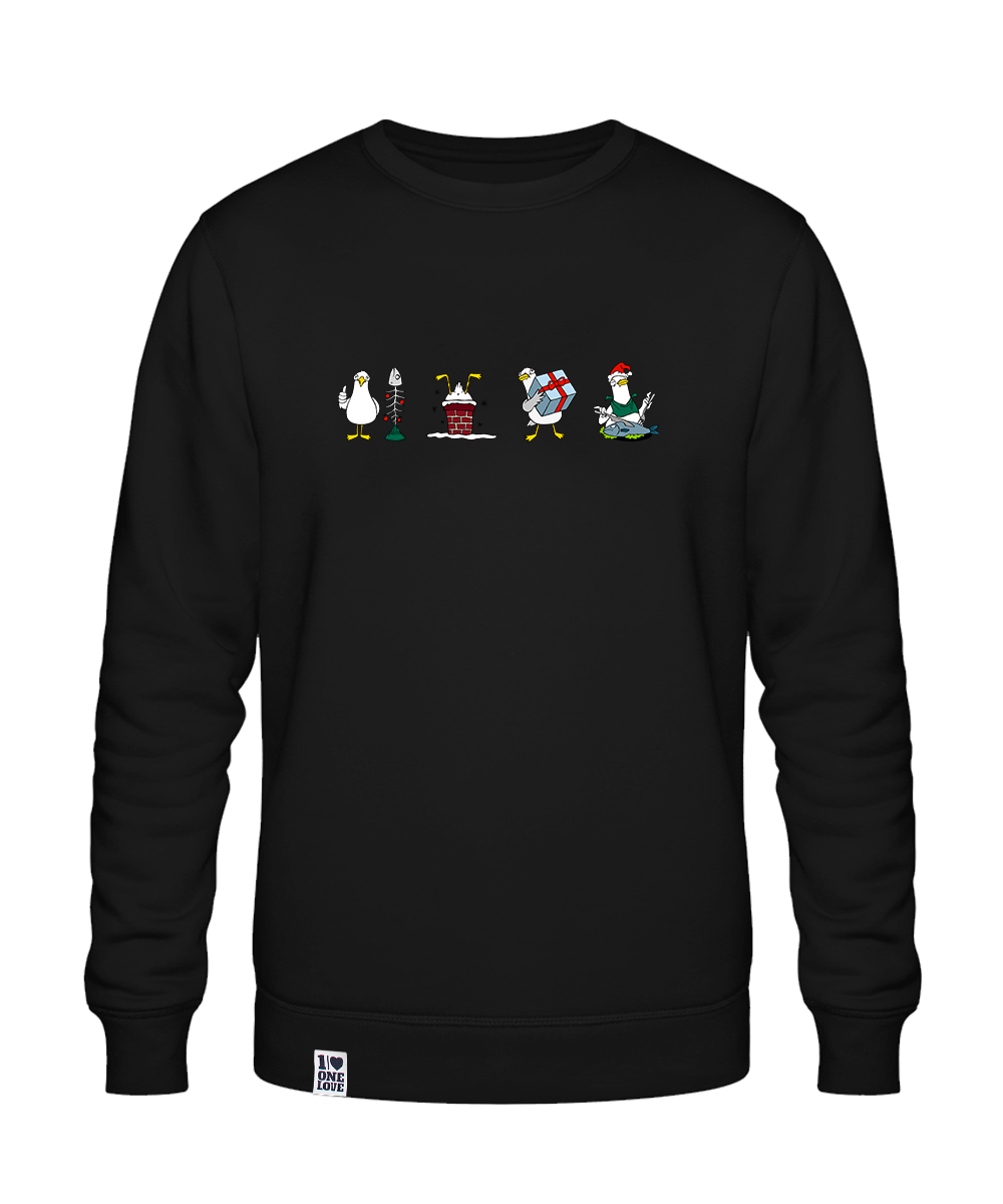 Xmas-Möwen - Unisex Sweater | Bio-Baumwolle | XMAS EDITION