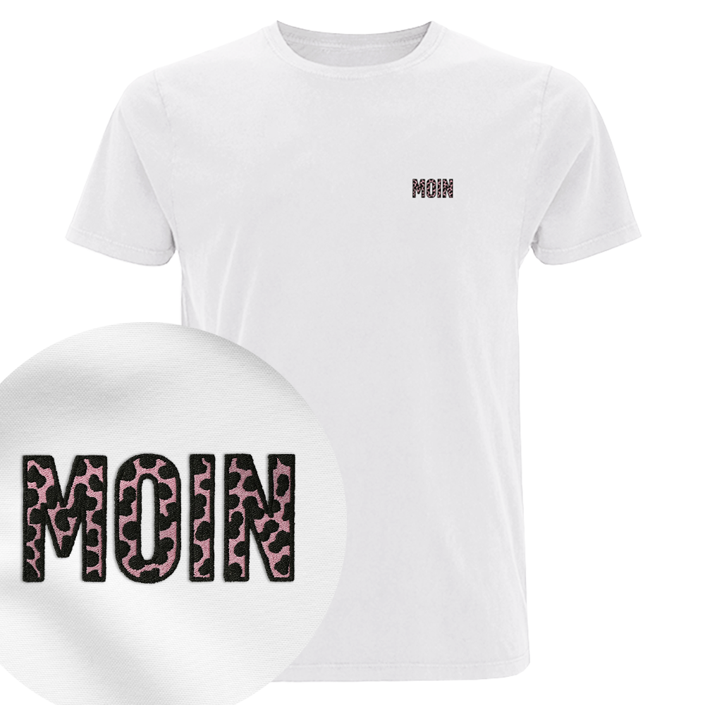 Moin-Leo - Herren Shirt | 100% Bio-Baumwolle | Edler Stick