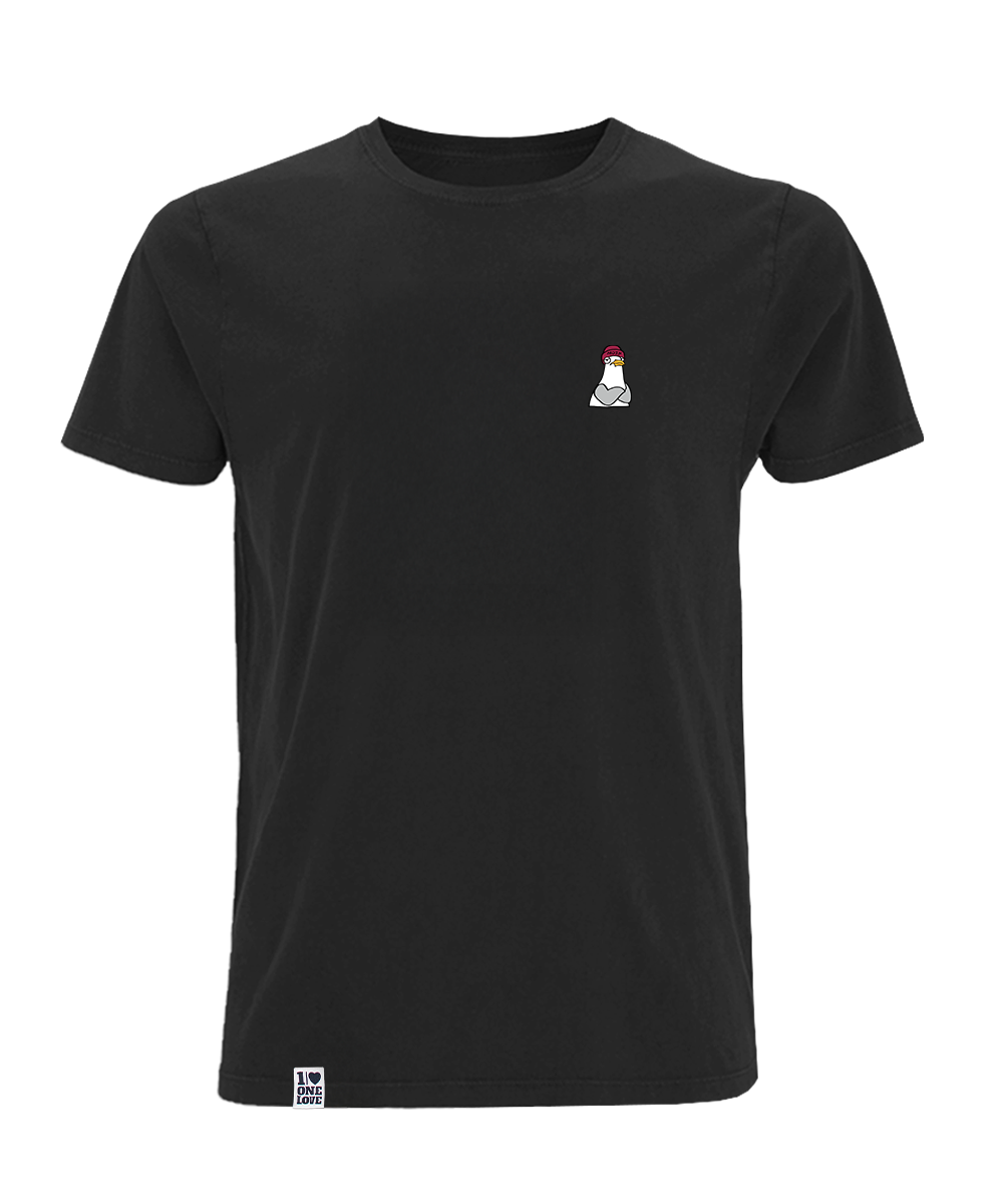 Moin Möwe - Herren Premium Shirt | 100% Bio-Baumwolle