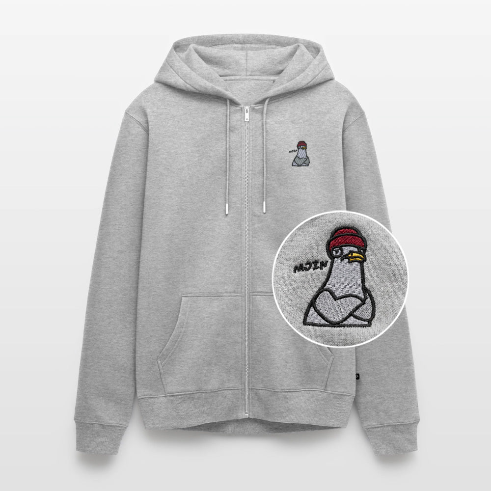 Moin Möwe Stick - Unisex Premium Kapuzenjacke