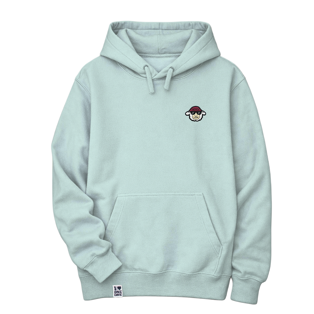 Moin Schaf - Unisex Premium Hoodie | Bio-Baumwolle | Edler Stick
