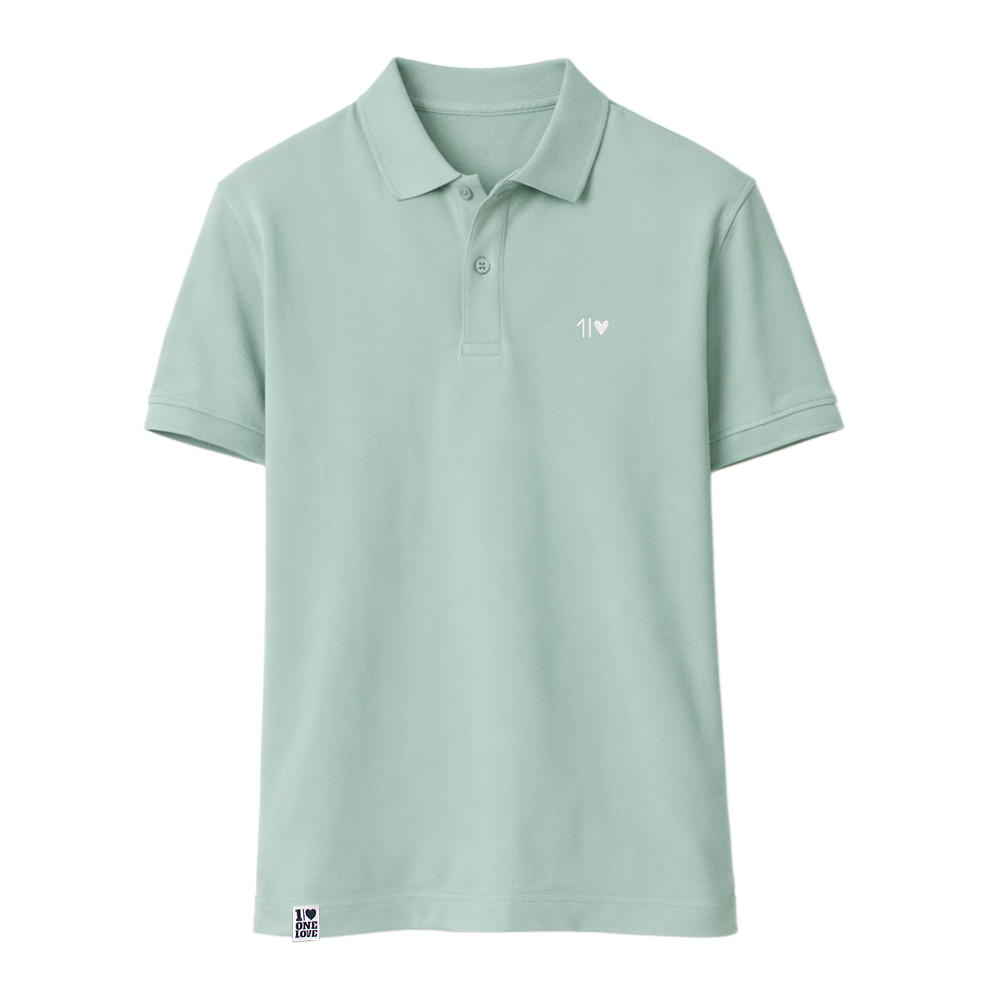 Onelove - Unisex Poloshirt | 100% Bio-Baumwolle | Edler Stick