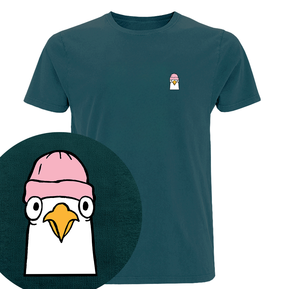 Möwe - Herren Premium Shirt | 100% Bio-Baumwolle