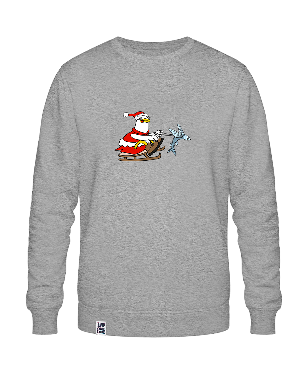Santa-Möwe - Unisex Sweater | Bio-Baumwolle | XMAS EDITION