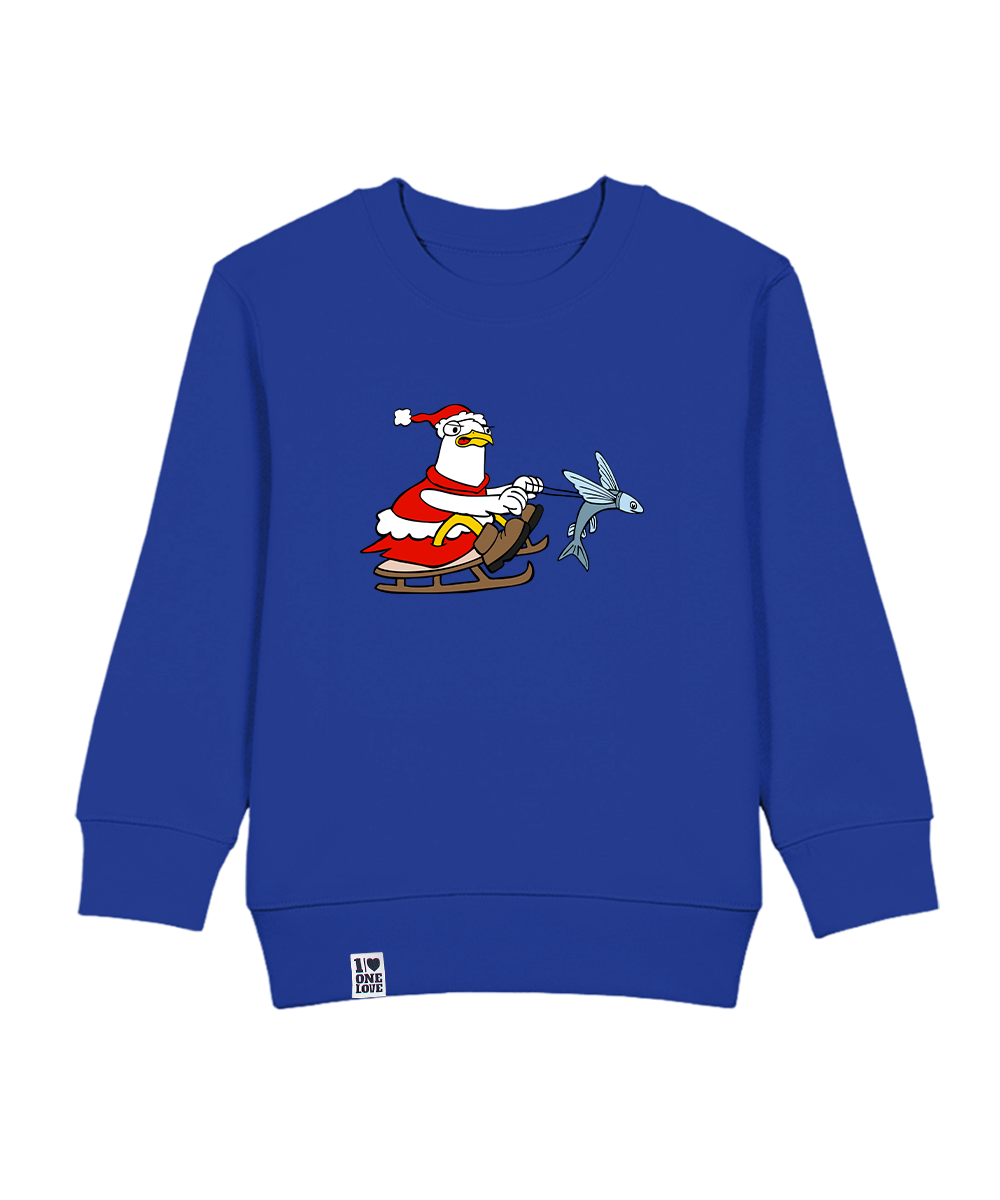 Santa Möwe - Kids Sweater | Bio-Baumwolle | XMAS EDITION