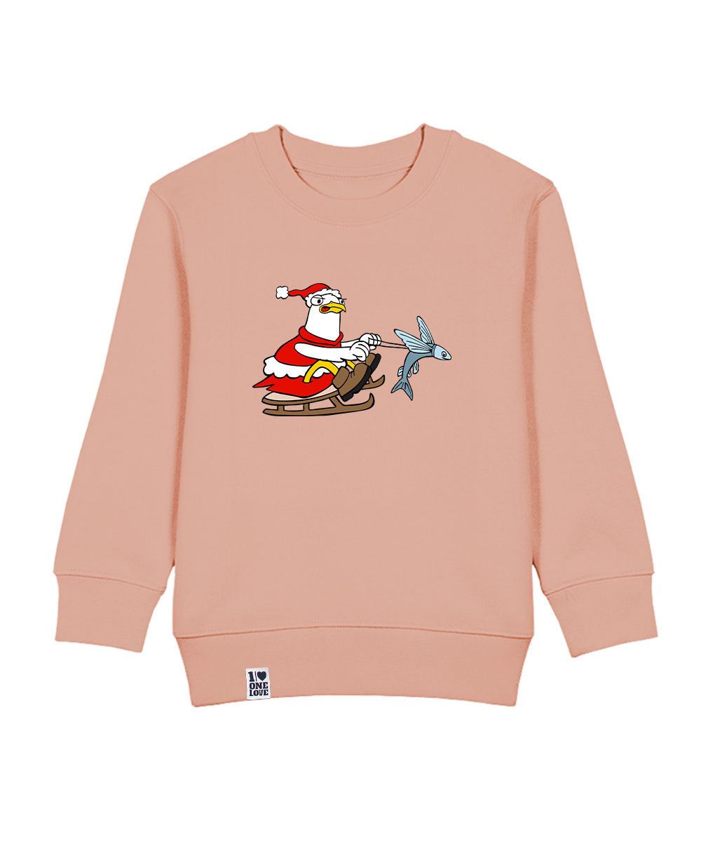 Santa Möwe - Kids Sweater | Bio-Baumwolle | XMAS EDITION