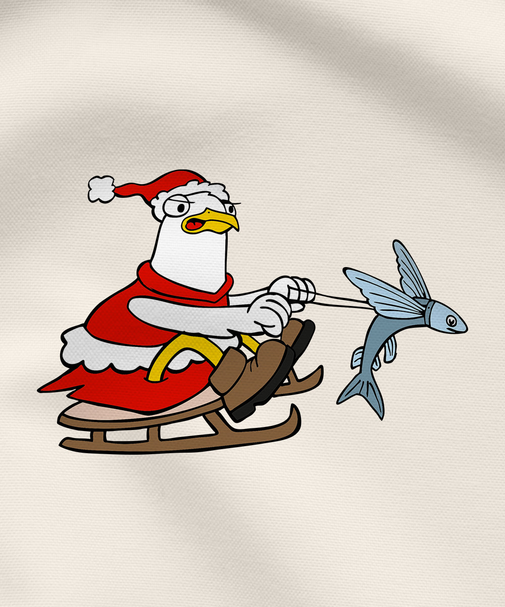 Santa Möwe - Baby Sweater | Bio-Baumwolle | XMAS EDITION