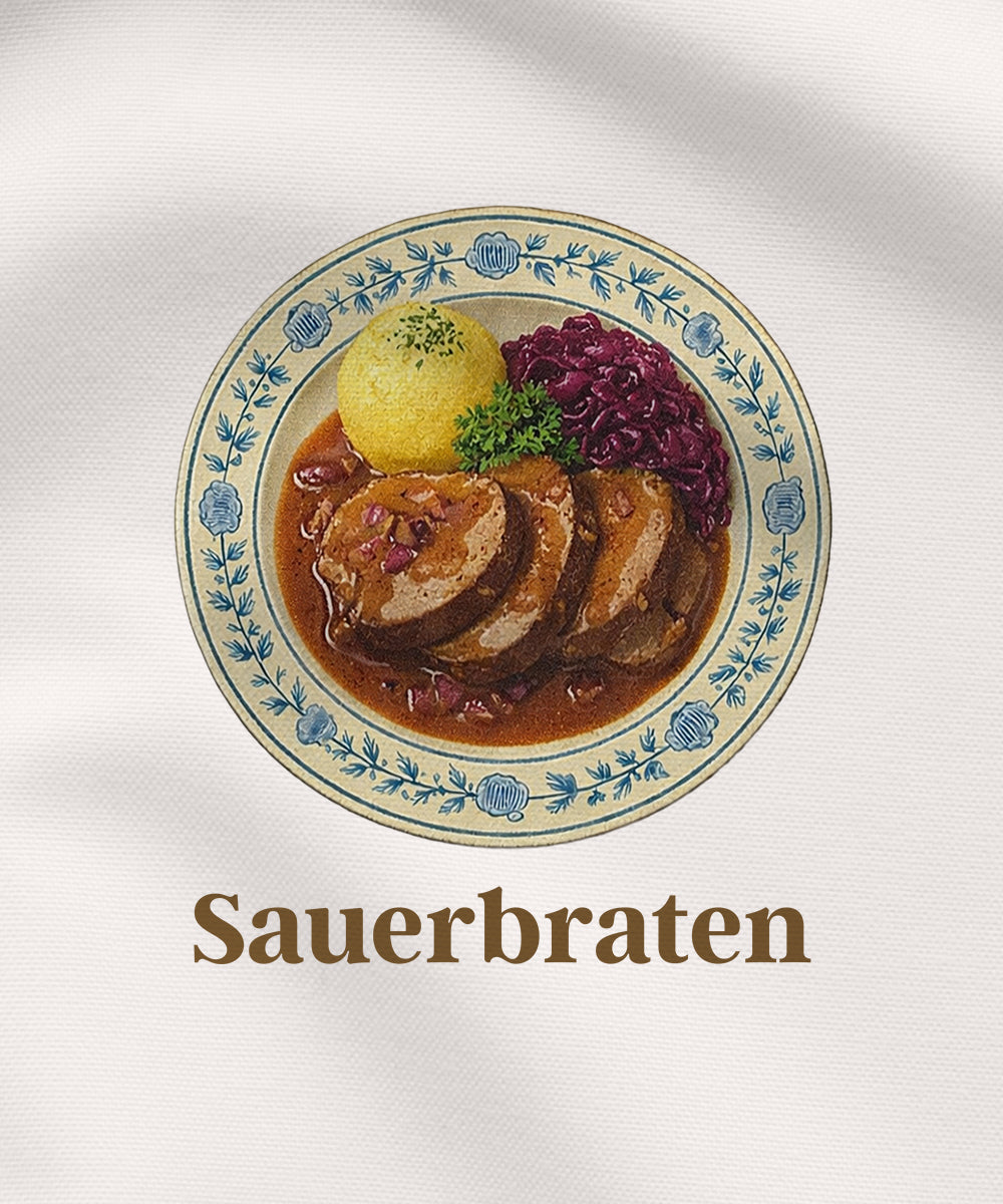 Sauerbraten - Unisex Sweater | Bio-Baumwolle | 100% Omas Küche