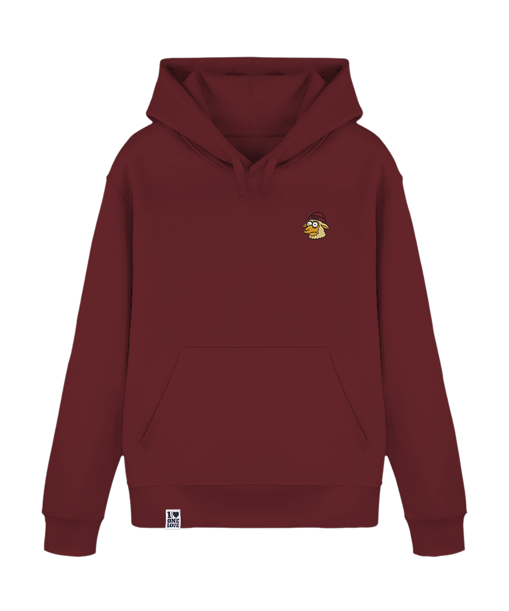 Moin Schaf - Unisex Premium Hoodie | Bio-Baumwolle | Edler Stick
