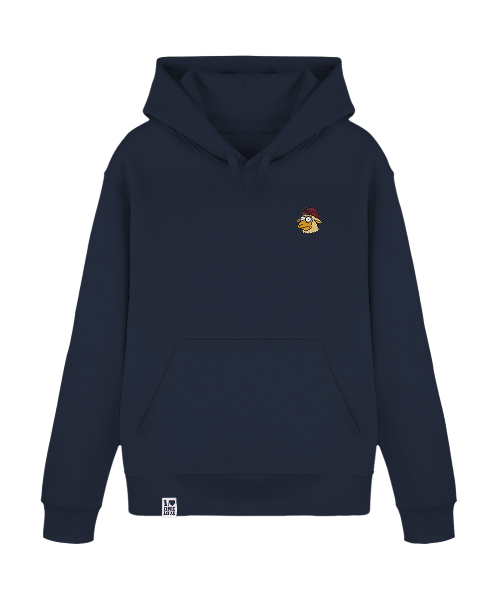Moin Schaf - Unisex Premium Hoodie | Bio-Baumwolle | Edler Stick