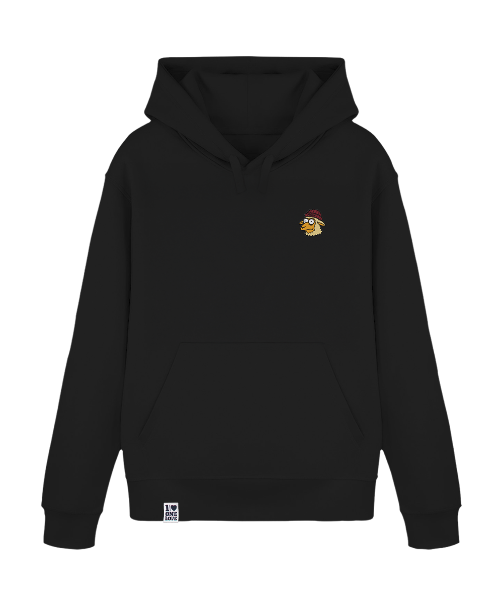 Moin Schaf - Unisex Premium Hoodie | Bio-Baumwolle | Edler Stick