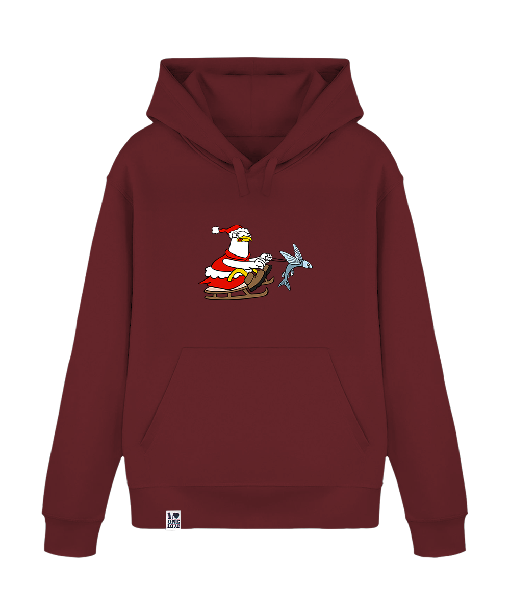 Weihnachtsmöwe - Unisex Premium Hoodie | Bio-Baumwolle | XMAS EDITION