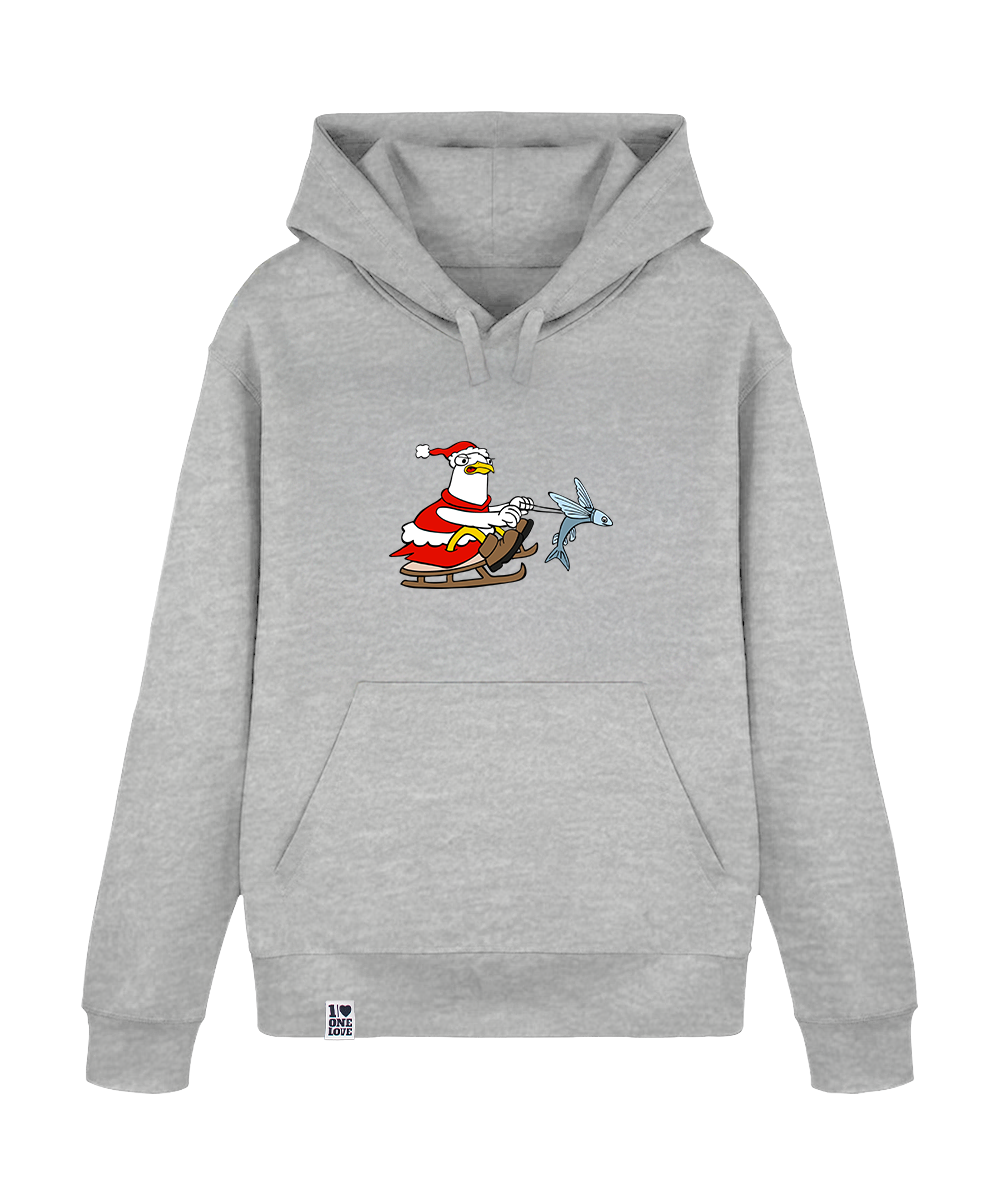 Weihnachtsmöwe - Unisex Premium Hoodie | Bio-Baumwolle | XMAS EDITION