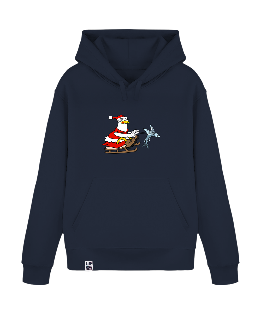 Weihnachtsmöwe - Unisex Premium Hoodie | Bio-Baumwolle | XMAS EDITION