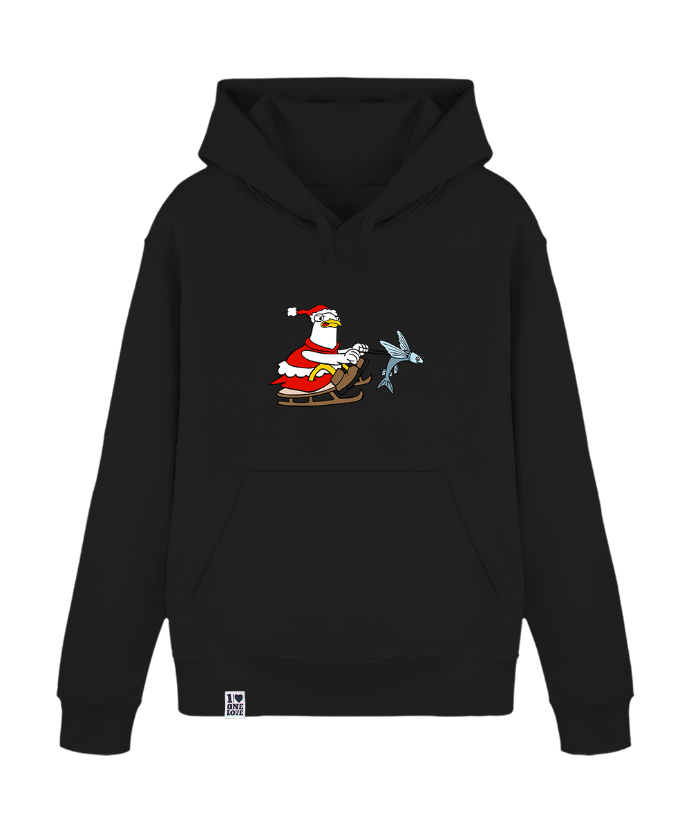 Weihnachtsmöwe - Unisex Premium Hoodie | Bio-Baumwolle | XMAS EDITION