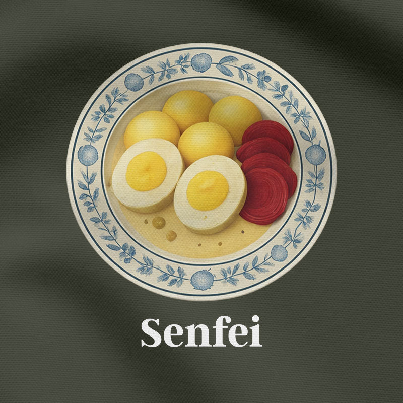 Senfei - Unisex Sweater | Bio-Baumwolle | 100% Omas Küche