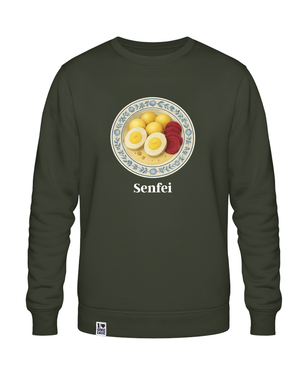 Senfei - Unisex Sweater | Bio-Baumwolle | 100% Omas Küche