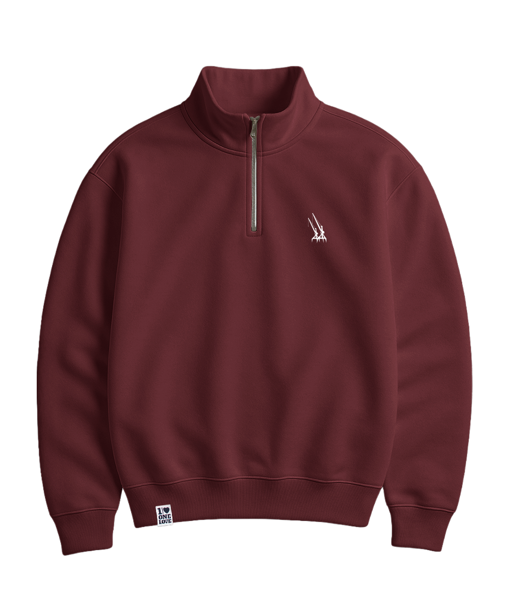 Stadthafen - Unisex Premium Zipper | 100% Bio-Baumwolle | Edler Stick