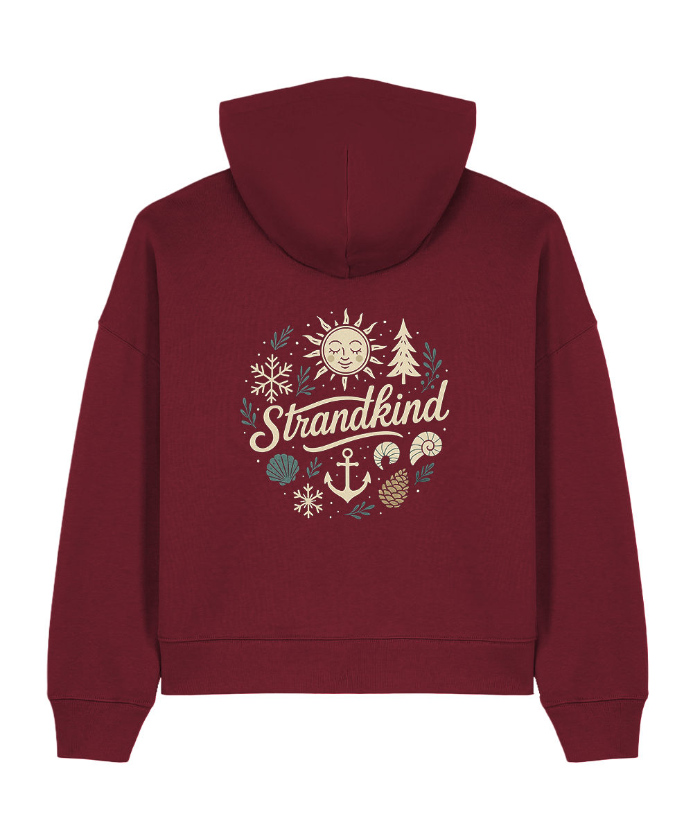 Strandkind - Winter Edition - Damen Premium Hoodie | Bio-Baumwolle