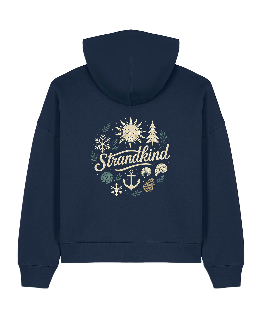 Strandkind - Winter Edition - Damen Premium Hoodie | Bio-Baumwolle