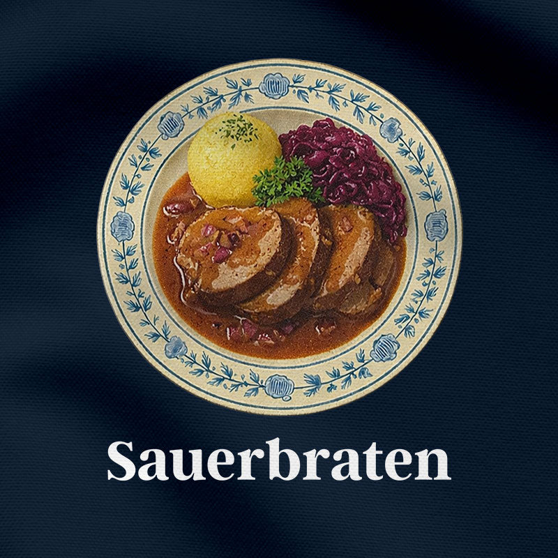 Sauerbraten - Unisex Sweater | Bio-Baumwolle | 100% Omas Küche