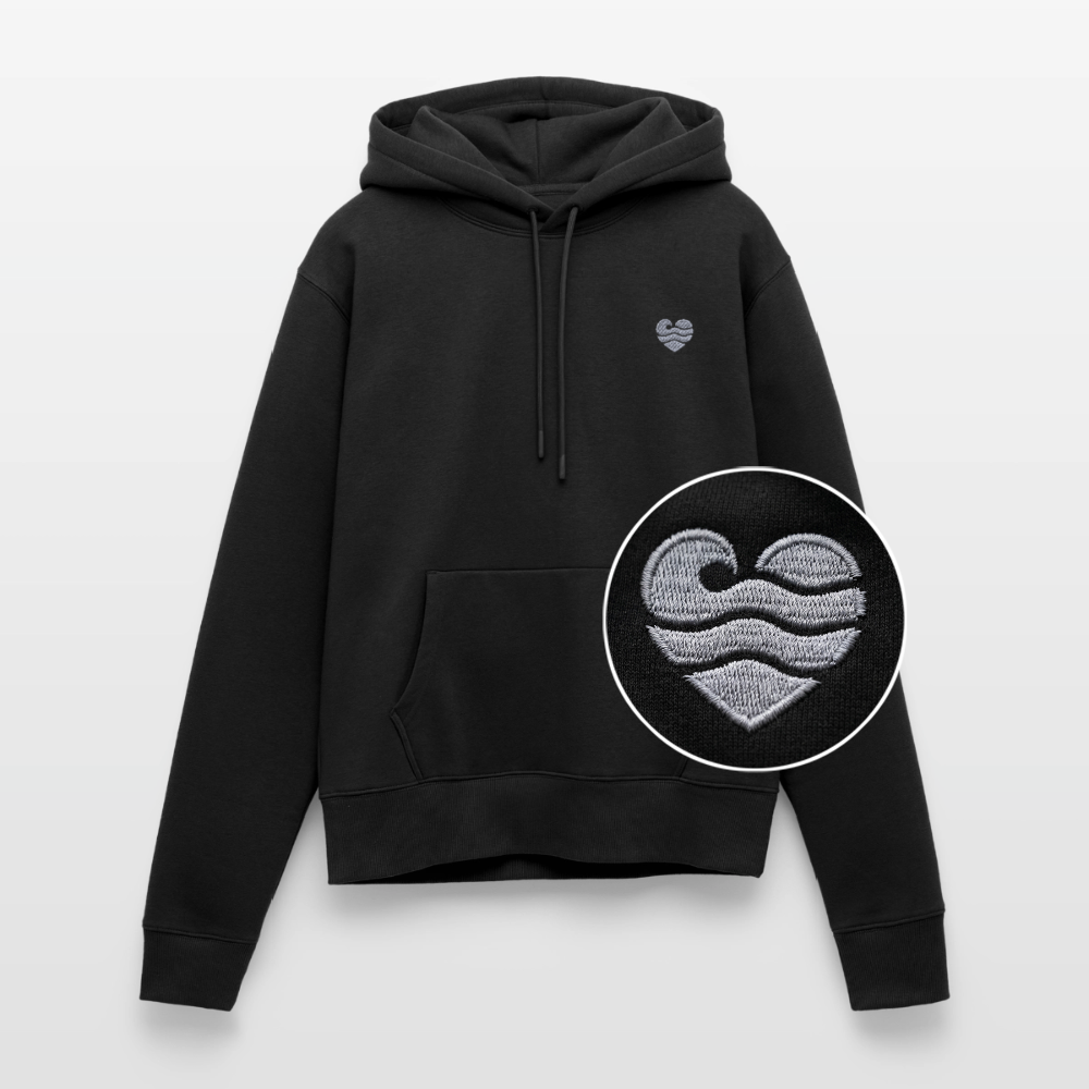 Wellenherz Stick - Frauen Premium Hoodie