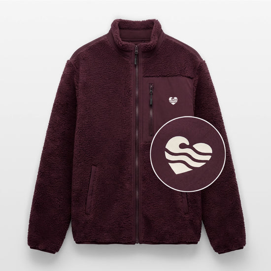 Wellenherz - Unisex Sherpajacke