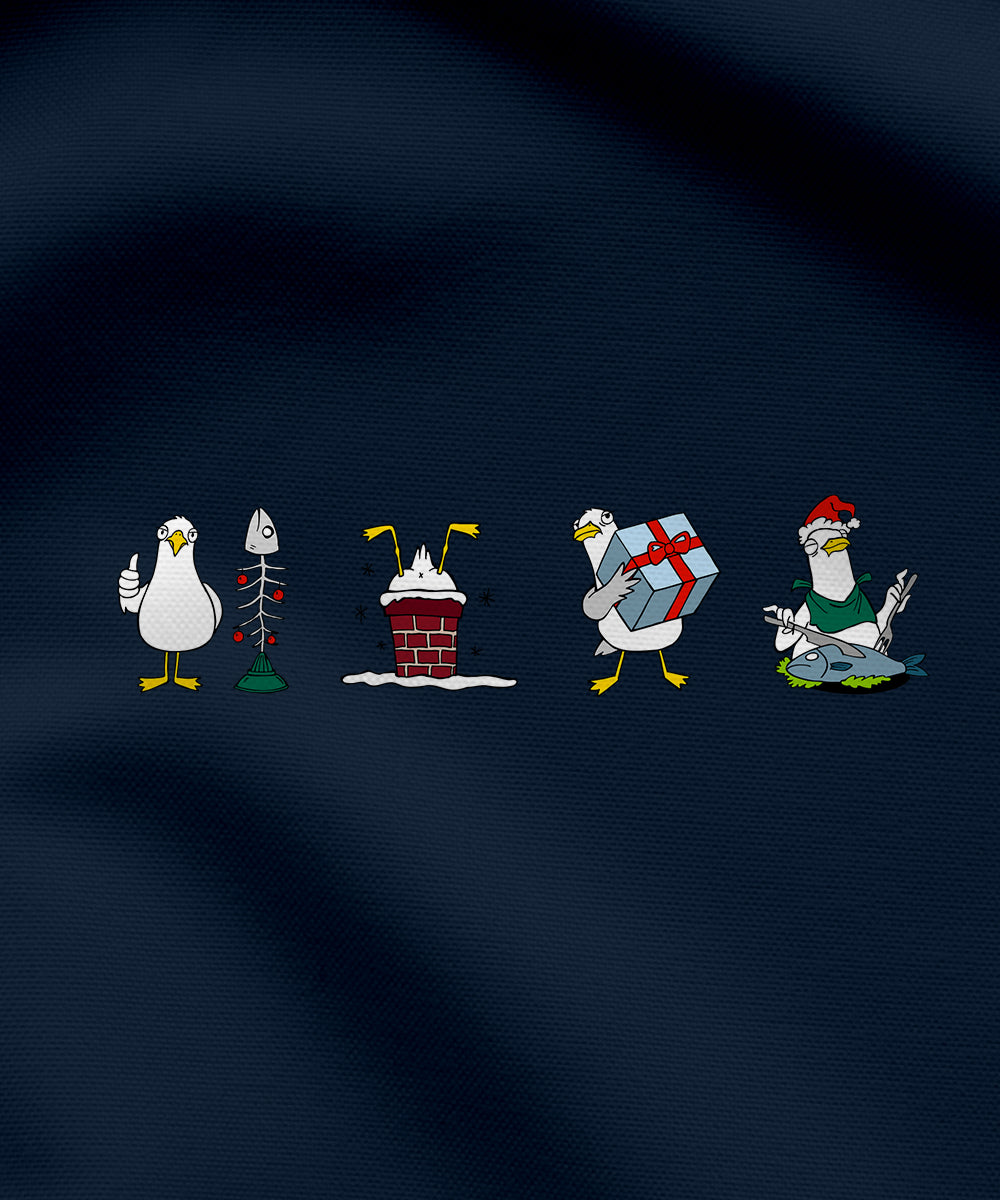 XMas-Möwen - Unisex Premium Hoodie | Bio-Baumwolle | XMAS EDITION