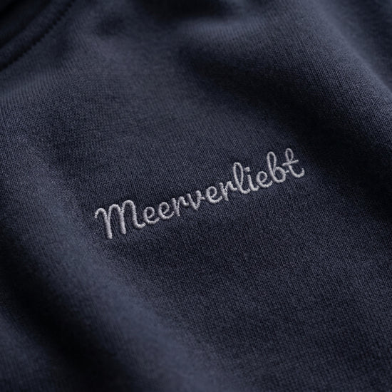 Meerverliebt Stick - Frauen Premium Kapuzenjacke