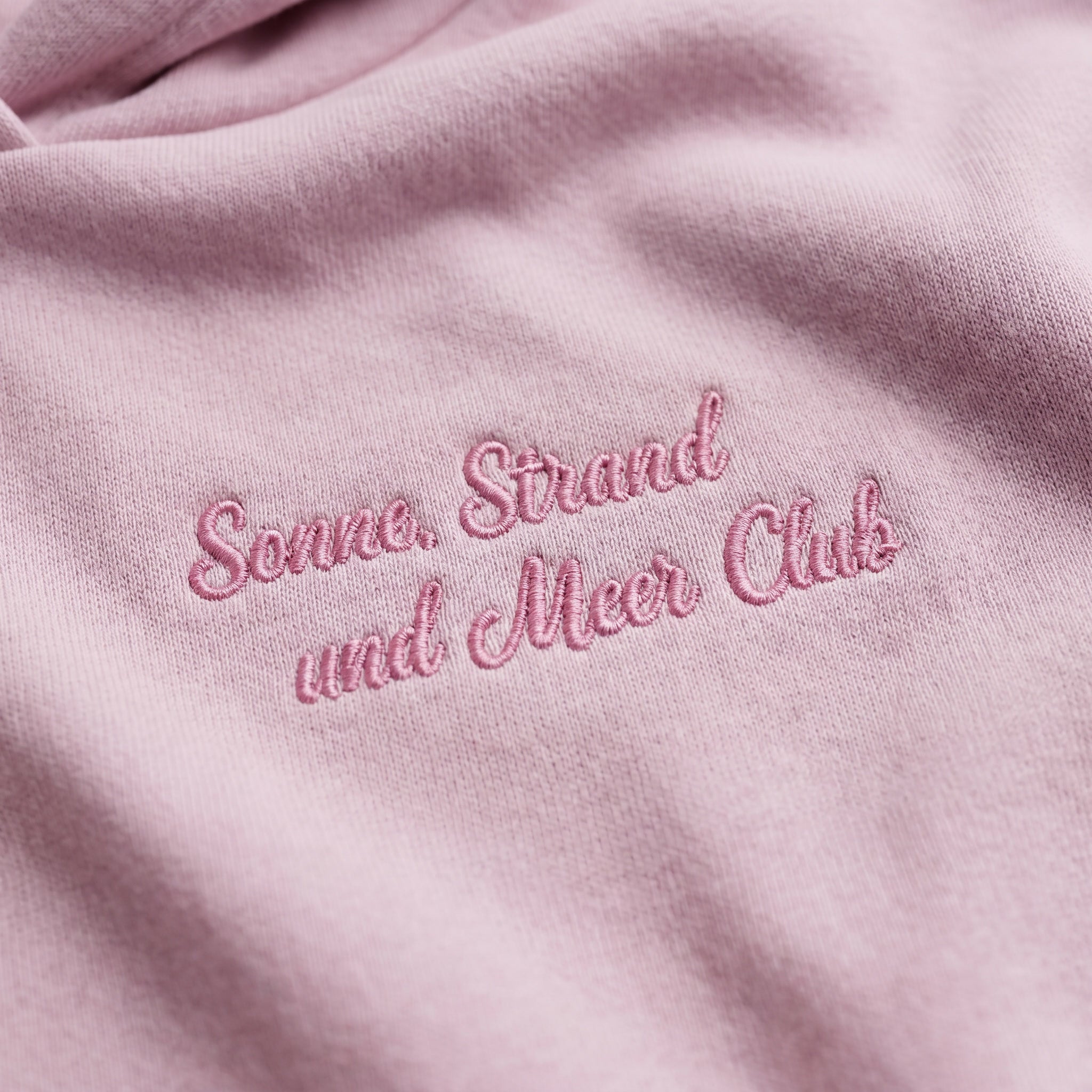 Sonne, Strand & Meer Club - Cropped Oversized Frauen Hoodie