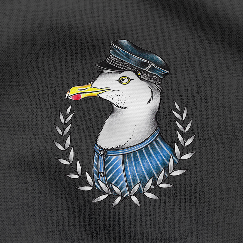 Käptn Möwe - Unisex Sweater | Bio-Baumwolle