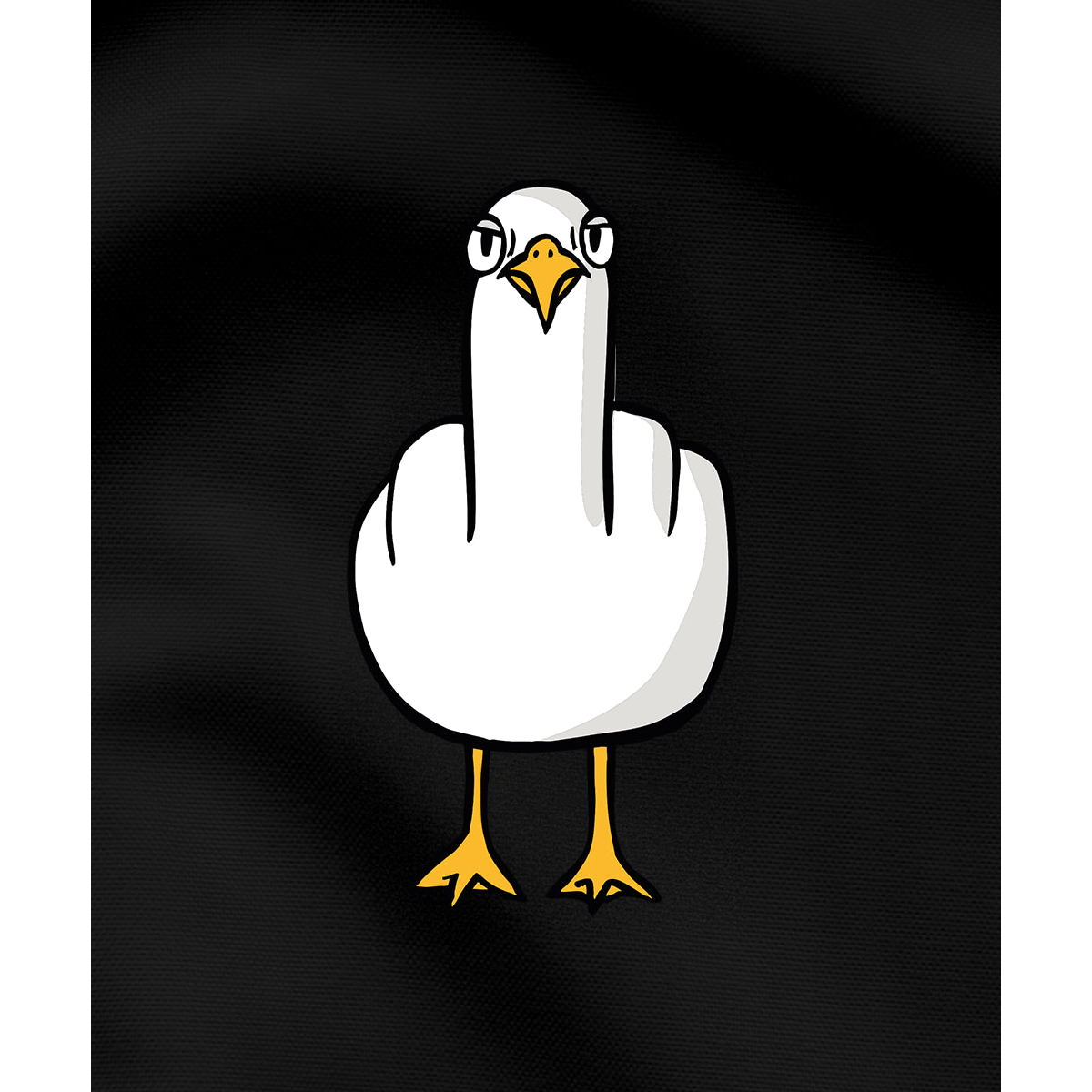 F**k You Möwe - Herren Shirt | 100% Bio-Baumwolle