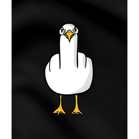 F**k You Möwe - Herren Shirt | 100% Bio-Baumwolle