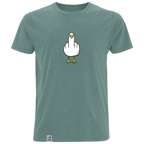 F**k You Möwe - Herren Shirt | 100% Bio-Baumwolle