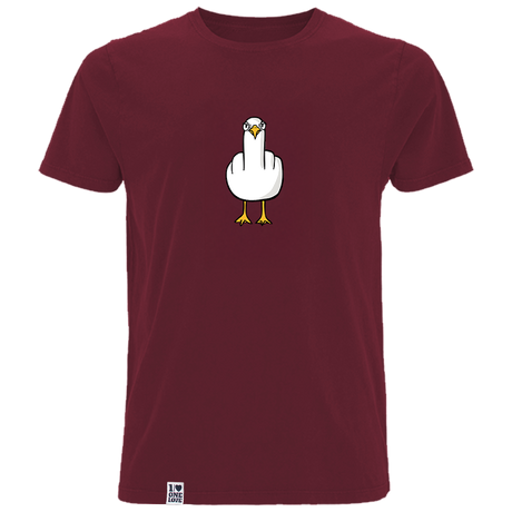F**k You Möwe - Herren Shirt | 100% Bio-Baumwolle