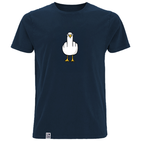 F**k You Möwe - Herren Shirt | 100% Bio-Baumwolle