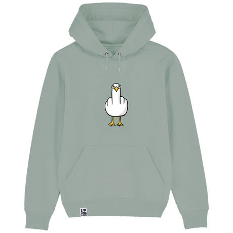 F**k YOU Möwe - Unisex Hoodie | 100% Bio-Baumwolle