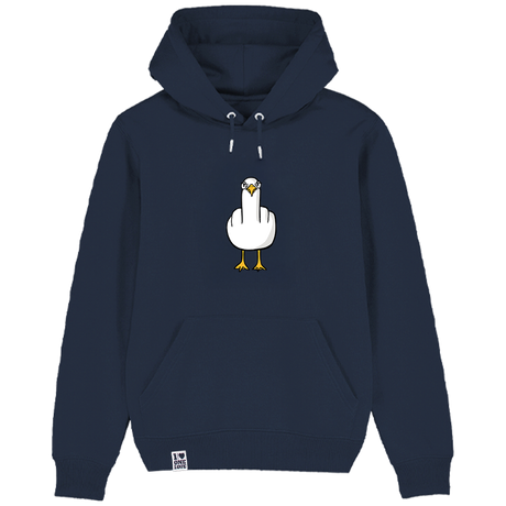 F**k YOU Möwe - Unisex Hoodie | 100% Bio-Baumwolle