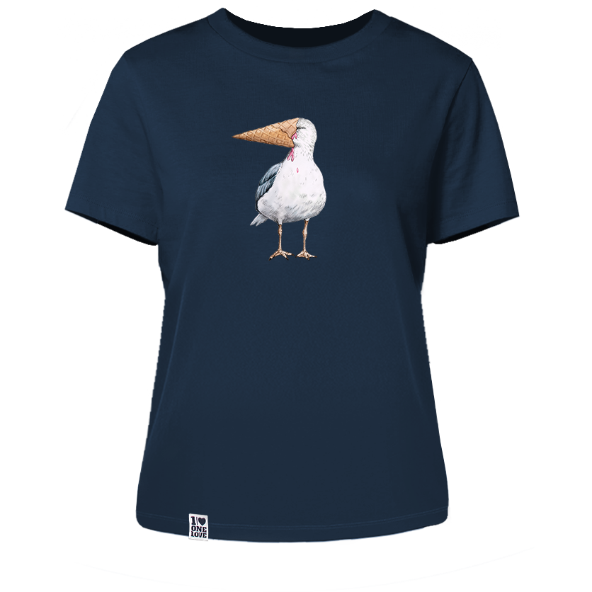 Eisvogel - Damen Shirt | 100% Bio-Baumwolle